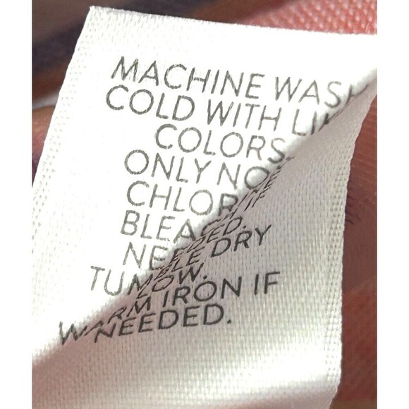 J Jill Love Linen Stripe Sleeveless Button Organic Tank Dress MP Petite 1102R4 - Picture 12 of 12